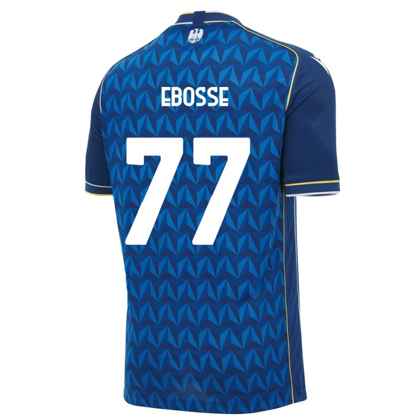 Danxen Pánské Enzo Ebosse #77 Královská Modř Bílá Modrá Daleko Hráčské Dresy 2026/27 Dres