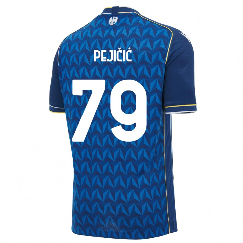 Danxen Pánské David Pejičić #79 Královská Modř Bílá Modrá Daleko Hráčské Dresy 2026/27 Dres
