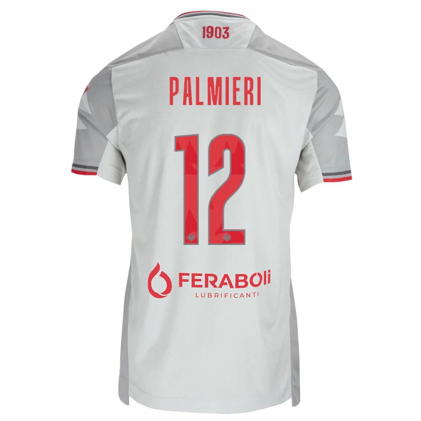 Danxen Pánské Cristian Palmieri #12 Šedá Bílá Červená Daleko Hráčské Dresy 2026/27 Dres