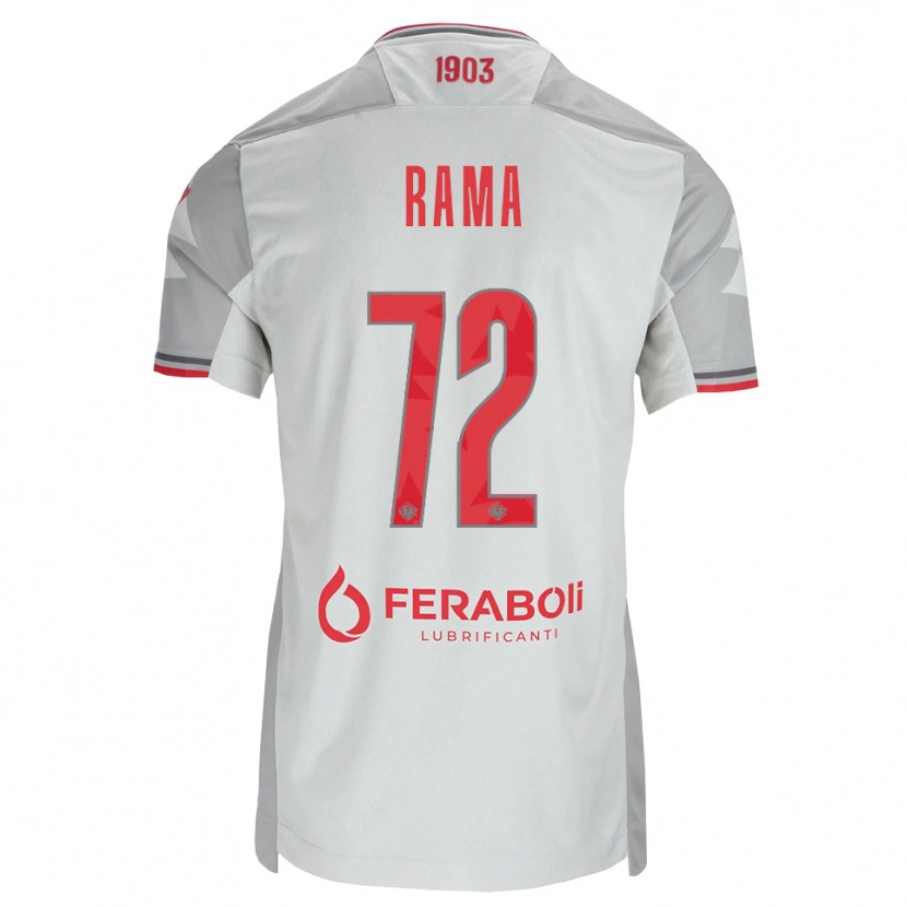 Danxen Pánské Alex Rama #72 Šedá Bílá Červená Daleko Hráčské Dresy 2026/27 Dres