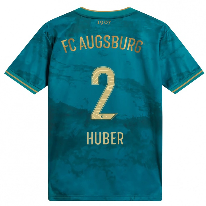 Danxen Pánské Fynn Huber #2 Zelená Hnědá Daleko Hráčské Dresy 2026/27 Dres