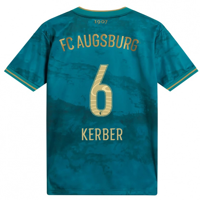 Danxen Pánské Luca Kerber #6 Zelená Hnědá Daleko Hráčské Dresy 2026/27 Dres
