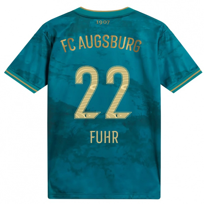 Danxen Pánské Paula Fuhr #22 Zelená Hnědá Daleko Hráčské Dresy 2026/27 Dres