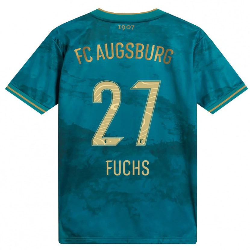 Danxen Pánské Nina Fuchs #27 Zelená Hnědá Daleko Hráčské Dresy 2026/27 Dres