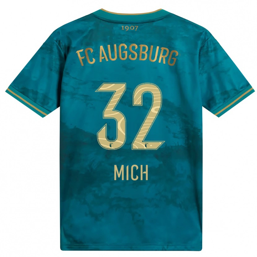 Danxen Pánské Fabian Mich #32 Zelená Hnědá Daleko Hráčské Dresy 2026/27 Dres