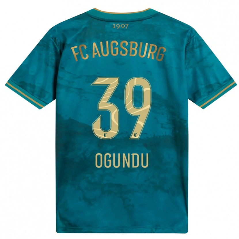 Danxen Pánské Uchenna Ogundu #39 Zelená Hnědá Daleko Hráčské Dresy 2026/27 Dres