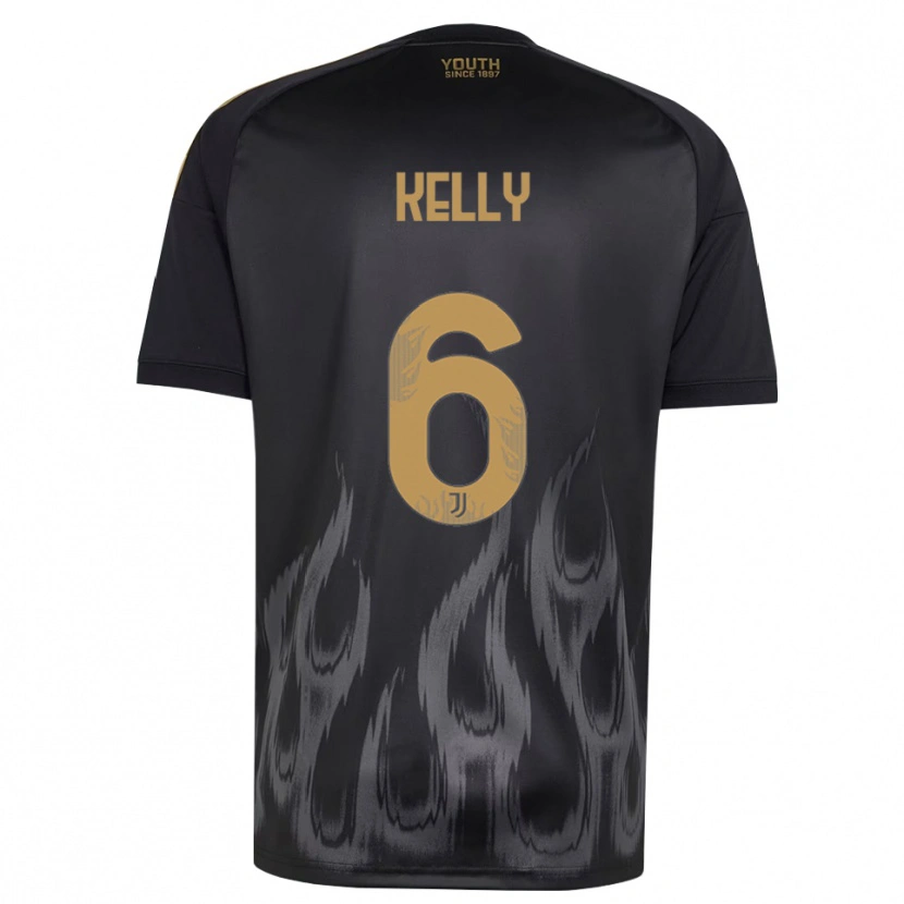 Danxen Pánské Lloyd Kelly #6 Černá Hnědá Třetí Hráčské Dresy 2026/27 Dres