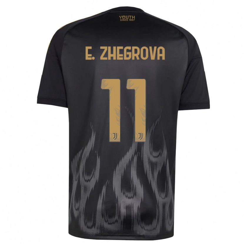 Danxen Pánské Edon Zhegrova #11 Černá Hnědá Třetí Hráčské Dresy 2026/27 Dres
