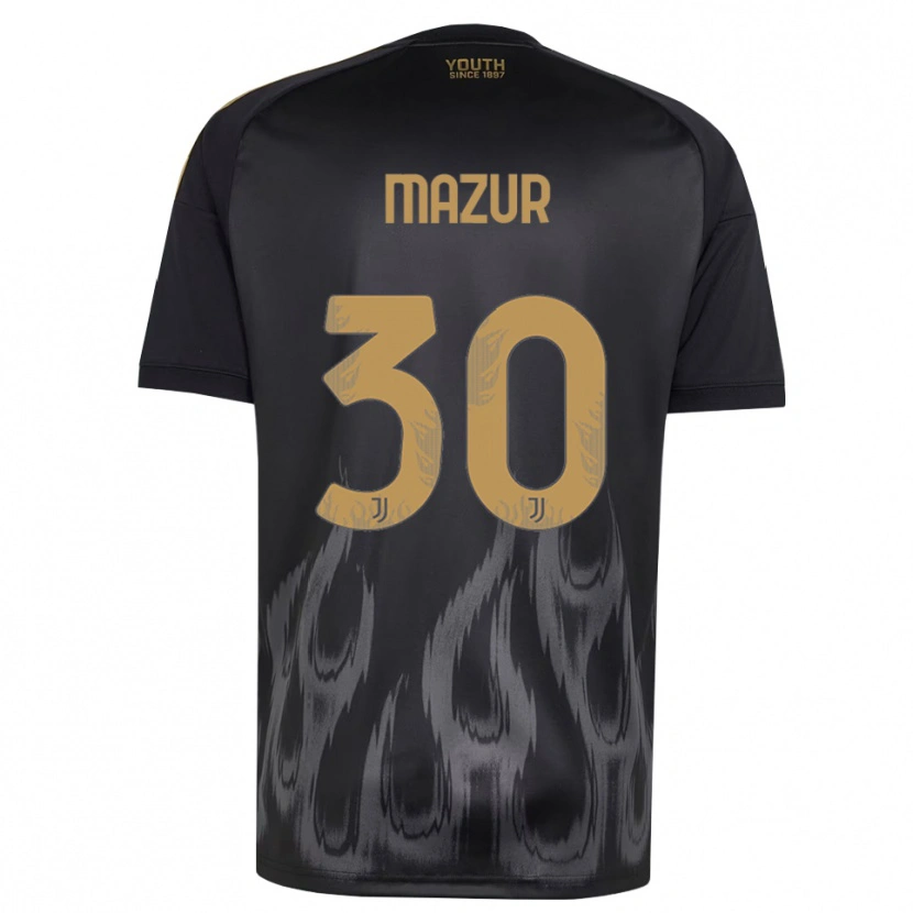 Danxen Pánské Patryk Mazur #30 Černá Hnědá Třetí Hráčské Dresy 2026/27 Dres
