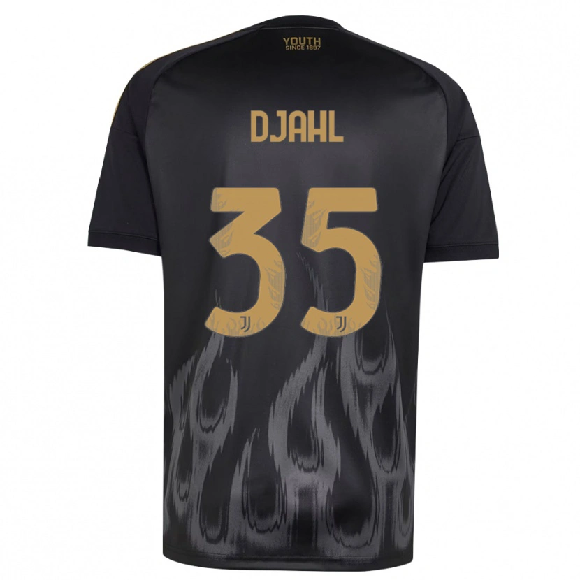Danxen Pánské Rayan Djahl #35 Černá Hnědá Třetí Hráčské Dresy 2026/27 Dres