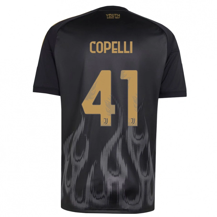 Danxen Pánské Anna Copelli #41 Černá Hnědá Třetí Hráčské Dresy 2026/27 Dres