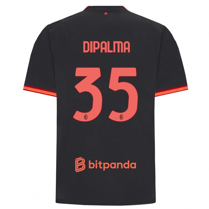 Danxen Pánské Matteo Dipalma #35 Černá Červená Třetí Hráčské Dresy 2026/27 Dres
