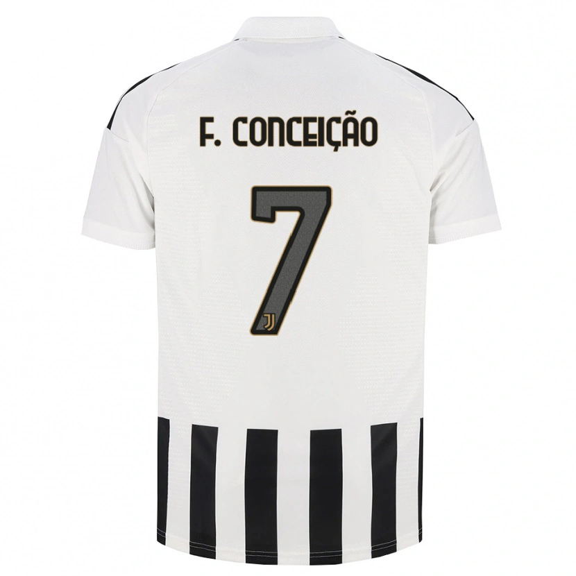 Danxen Dámské Francisco Conceição #7 Černá Bílá Hnědá Domů Hráčské Dresy 2026/27 Dres