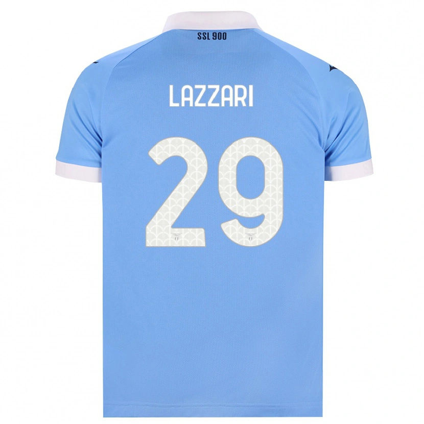 Danxen Dámské Manuel Lazzari #29 Světle Modrá Černá Bílá Domů Hráčské Dresy 2026/27 Dres