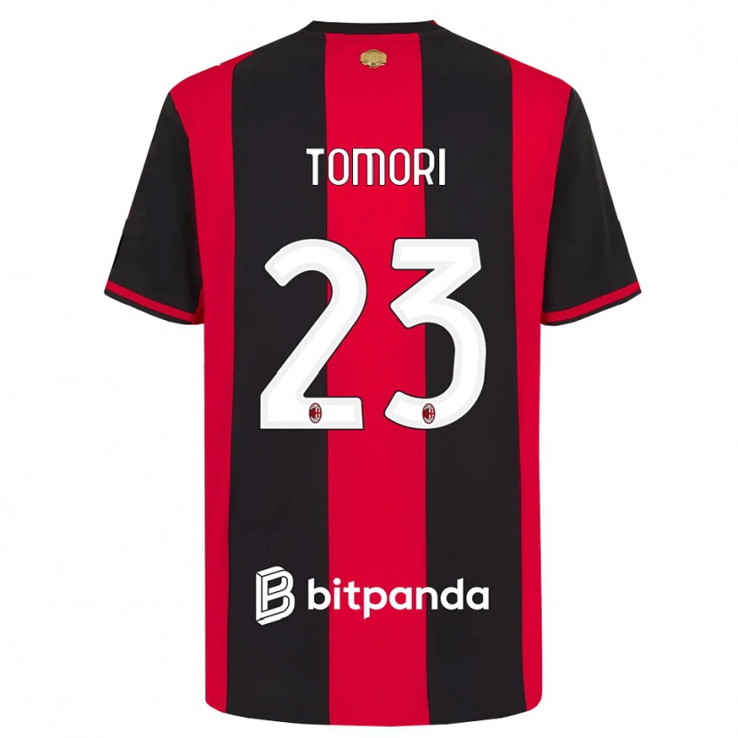 Danxen Dámské Fikayo Tomori #23 Červená Černá Bílá Domů Hráčské Dresy 2026/27 Dres