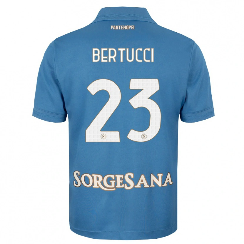 Danxen Dámské Sofia Bertucci #23 Modrá Bílá S Nádechem Domů Hráčské Dresy 2026/27 Dres