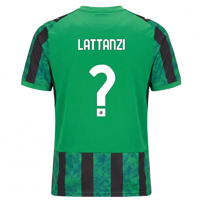 Danxen Dámské Luca Lattanzi #0 Zelená Černá Bílá Domů Hráčské Dresy 2026/27 Dres