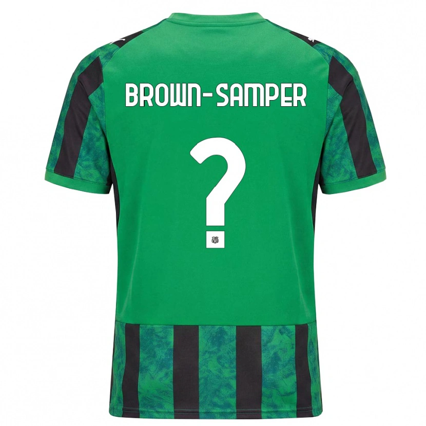 Danxen Dámské Isaac Brown-Samper #0 Zelená Černá Bílá Domů Hráčské Dresy 2026/27 Dres