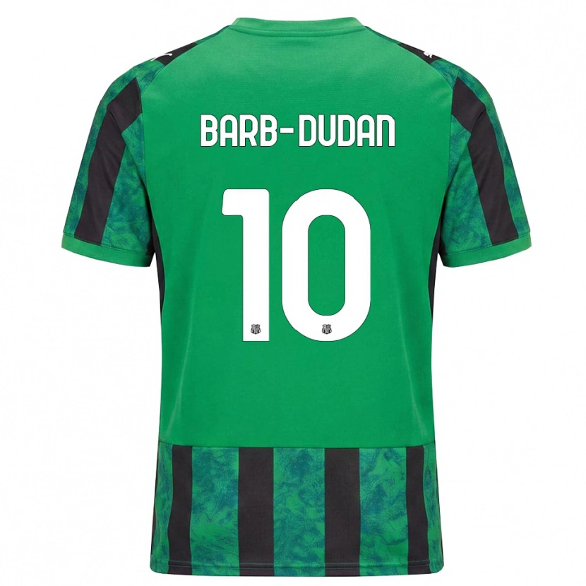 Danxen Dámské Marco Barb-Dudan #10 Zelená Černá Bílá Domů Hráčské Dresy 2026/27 Dres