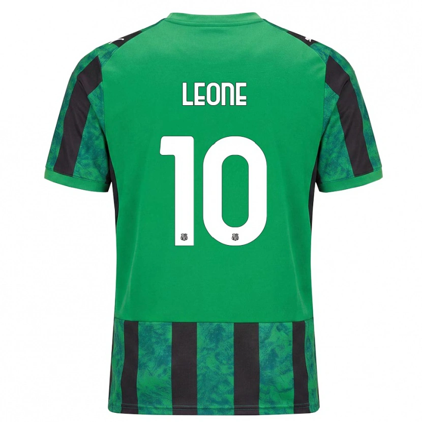 Danxen Dámské Kevin Leone #10 Zelená Černá Bílá Domů Hráčské Dresy 2026/27 Dres