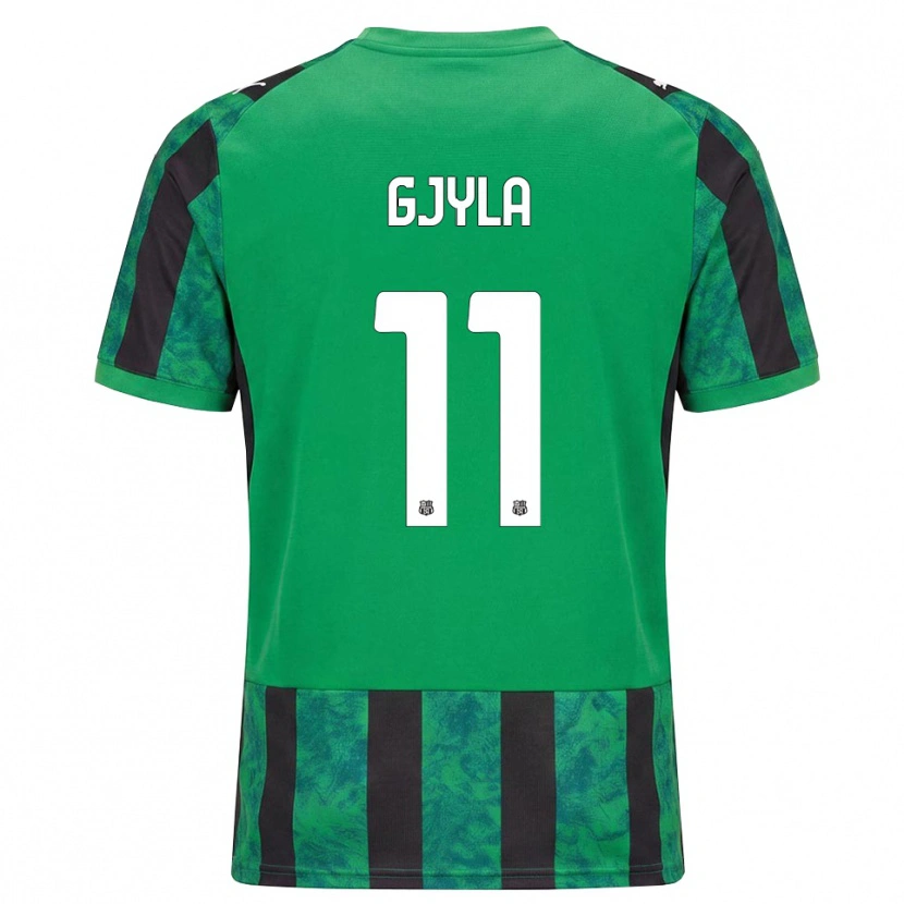 Danxen Dámské Briajan Gjyla #11 Zelená Černá Bílá Domů Hráčské Dresy 2026/27 Dres