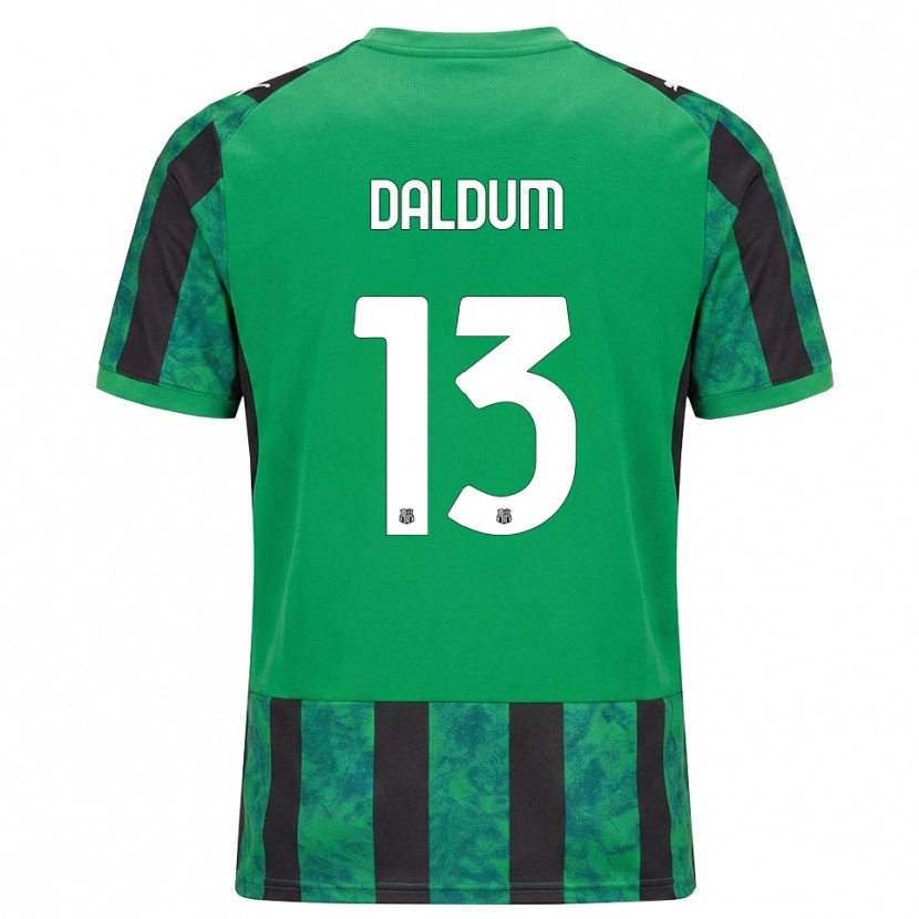 Danxen Dámské Sonosi Daldum #13 Zelená Černá Bílá Domů Hráčské Dresy 2026/27 Dres