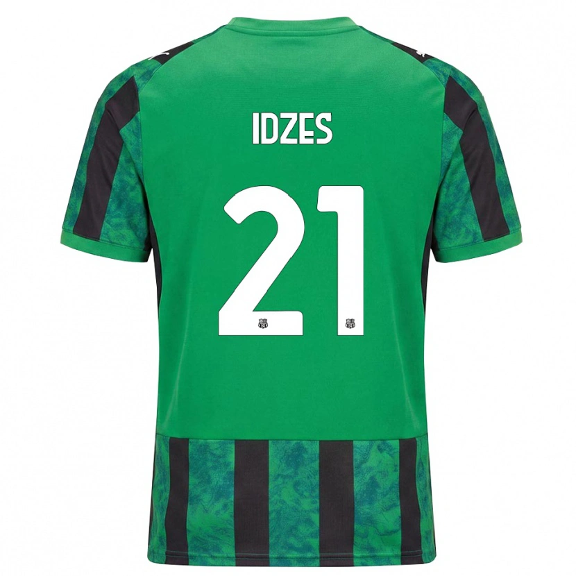 Danxen Dámské Jay Idzes #21 Zelená Černá Bílá Domů Hráčské Dresy 2026/27 Dres