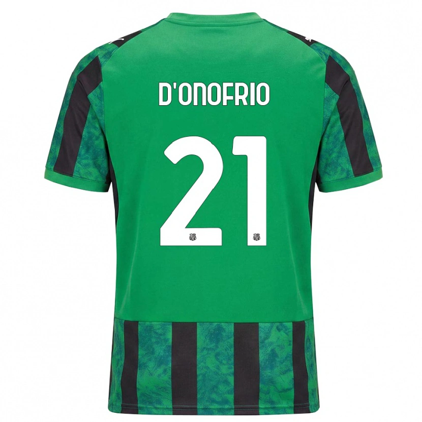 Danxen Dámské Karol D'onofrio #21 Zelená Černá Bílá Domů Hráčské Dresy 2026/27 Dres