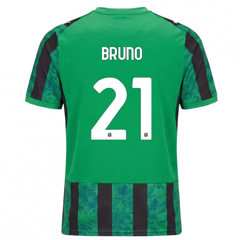 Danxen Dámské Kevin Bruno #21 Zelená Černá Bílá Domů Hráčské Dresy 2026/27 Dres