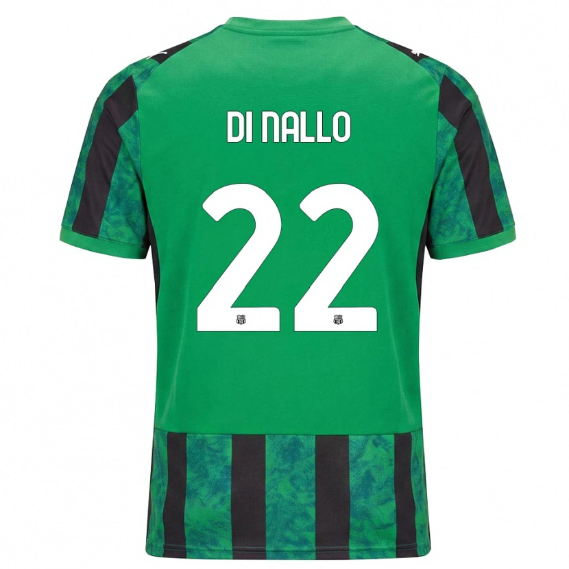 Danxen Dámské Erica Di Nallo #22 Zelená Černá Bílá Domů Hráčské Dresy 2026/27 Dres