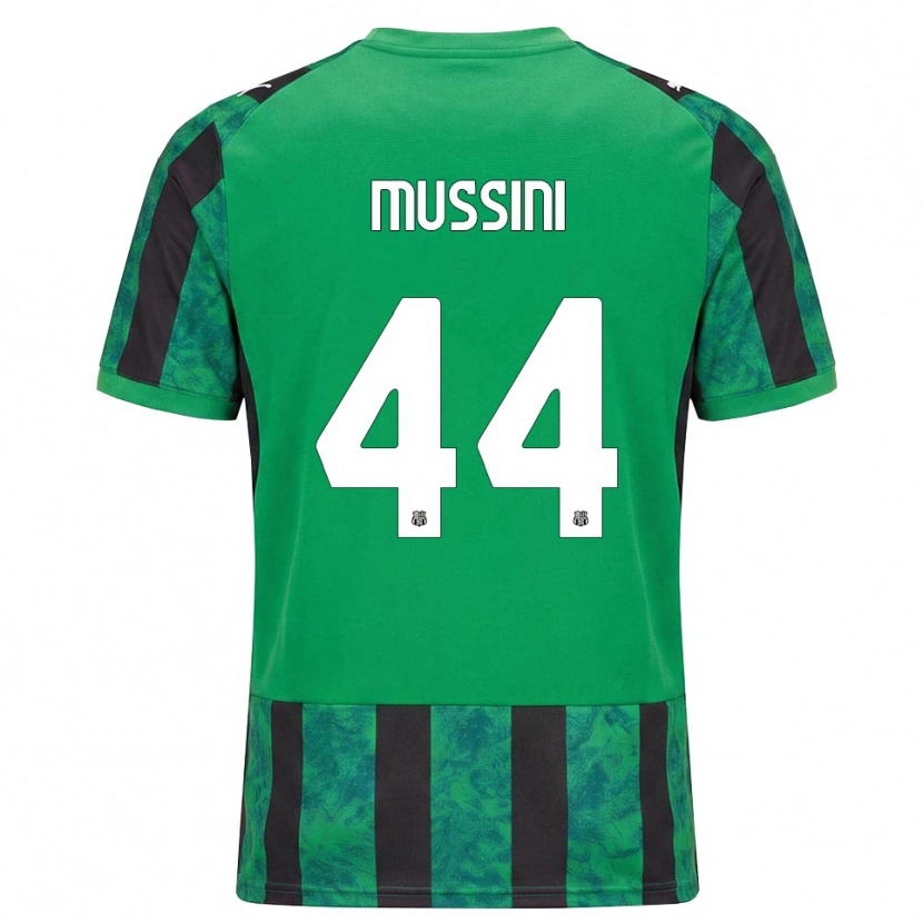 Danxen Dámské Andrea Mussini #44 Zelená Černá Bílá Domů Hráčské Dresy 2026/27 Dres