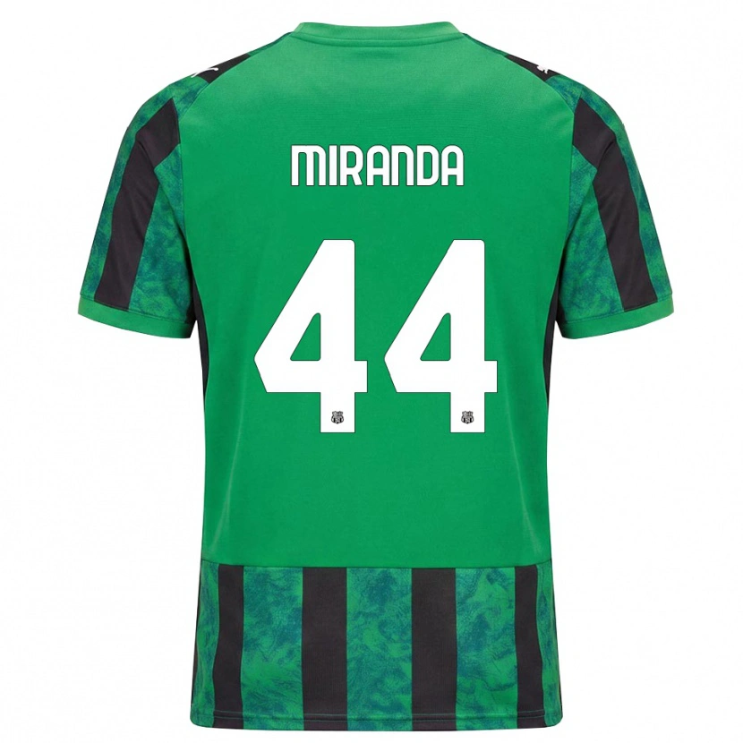 Danxen Dámské Kevin Miranda #44 Zelená Černá Bílá Domů Hráčské Dresy 2026/27 Dres