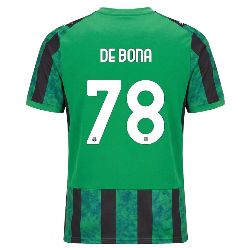 Danxen Dámské Francesca De Bona #78 Zelená Černá Bílá Domů Hráčské Dresy 2026/27 Dres