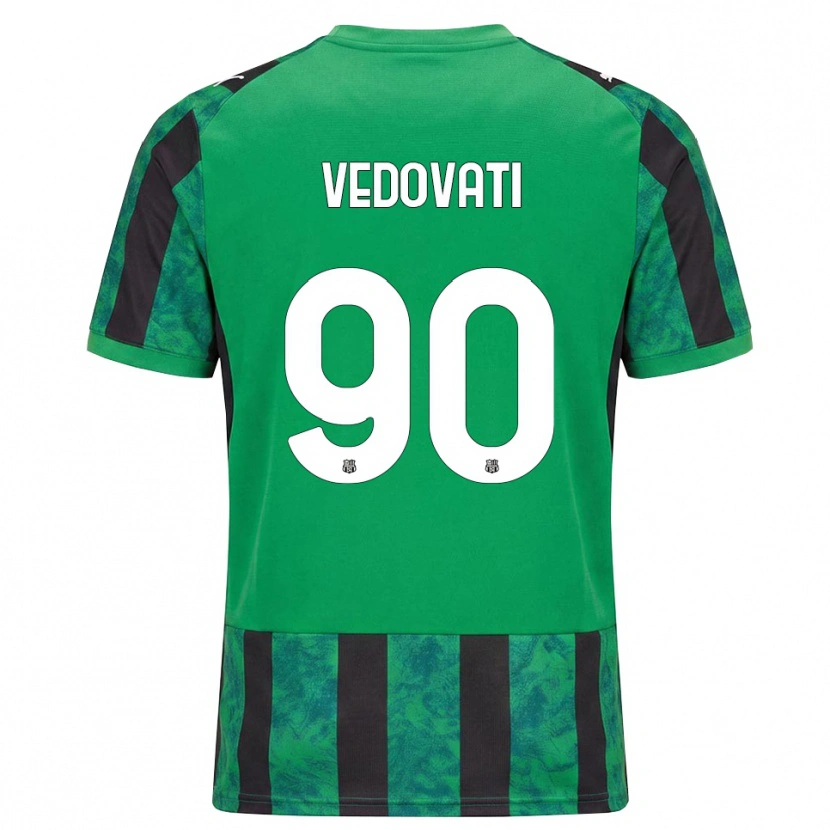 Danxen Dámské Gabriele Vedovati #90 Zelená Černá Bílá Domů Hráčské Dresy 2026/27 Dres