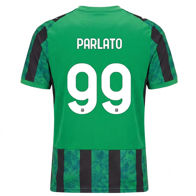 Danxen Dámské Claudio Parlato #99 Zelená Černá Bílá Domů Hráčské Dresy 2026/27 Dres