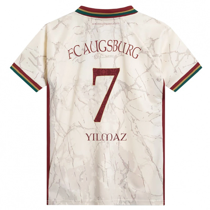 Danxen Dámské Eren Yılmaz #7 Zelená Rýžová Bílá Tmavě Červená Domů Hráčské Dresy 2026/27 Dres