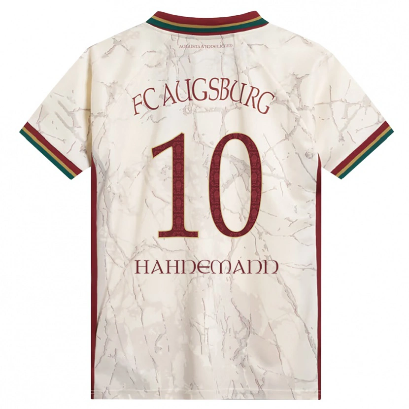 Danxen Dámské Jamy Hahnemann #10 Zelená Rýžová Bílá Tmavě Červená Domů Hráčské Dresy 2026/27 Dres