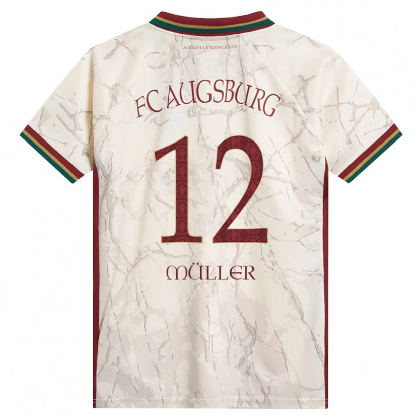 Danxen Dámské Janine Müller #12 Zelená Rýžová Bílá Tmavě Červená Domů Hráčské Dresy 2026/27 Dres