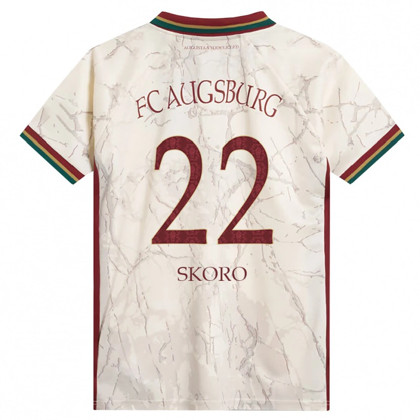 Danxen Dámské Luka Skoro #22 Zelená Rýžová Bílá Tmavě Červená Domů Hráčské Dresy 2026/27 Dres