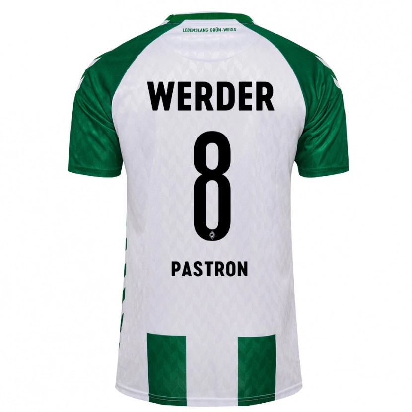 Danxen Dámské Tommy Pastron #8 Zelená Bílá Domů Hráčské Dresy 2026/27 Dres