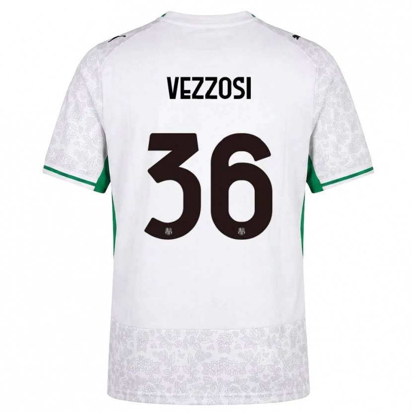 Danxen Dámské Giorgio Vezzosi #36 Bílá Černá Zelená Daleko Hráčské Dresy 2026/27 Dres