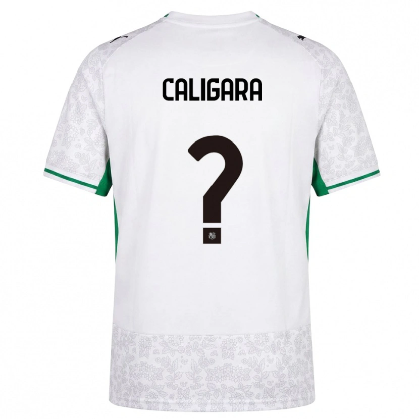 Danxen Dámské Fabrizio Caligara #0 Bílá Černá Zelená Daleko Hráčské Dresy 2026/27 Dres