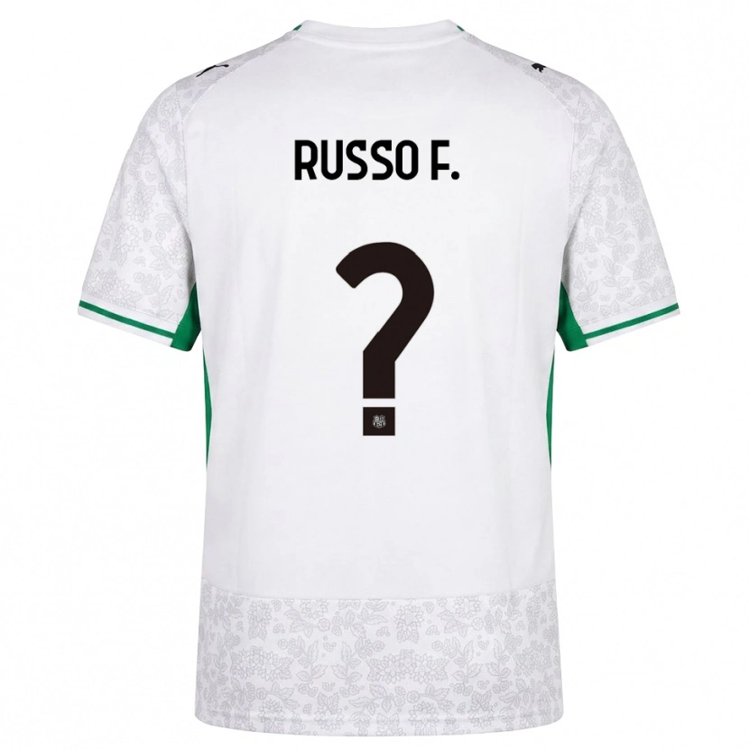 Danxen Dámské Flavio Russo #0 Bílá Černá Zelená Daleko Hráčské Dresy 2026/27 Dres