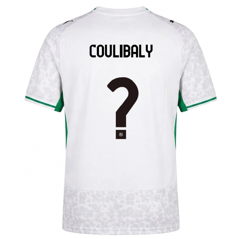 Danxen Dámské Idriss Coulibaly #0 Bílá Černá Zelená Daleko Hráčské Dresy 2026/27 Dres
