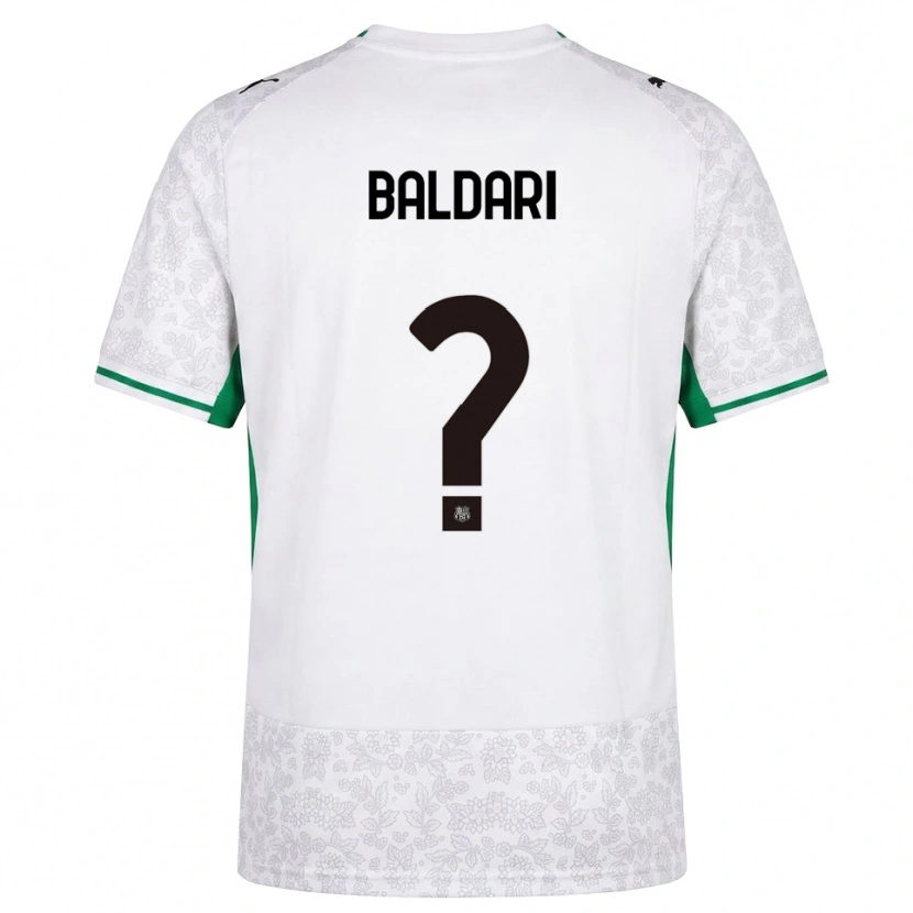 Danxen Dámské Luca Baldari #0 Bílá Černá Zelená Daleko Hráčské Dresy 2026/27 Dres