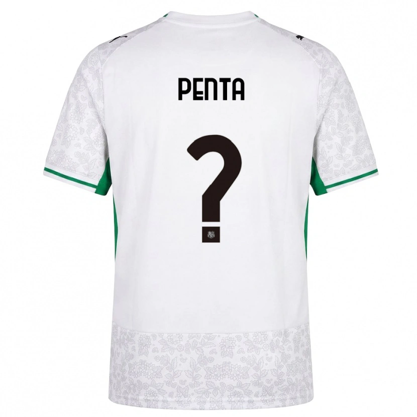 Danxen Dámské Mattia Penta #0 Bílá Černá Zelená Daleko Hráčské Dresy 2026/27 Dres