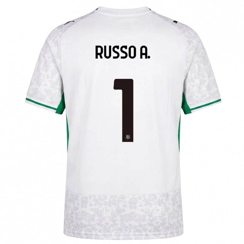 Danxen Dámské Alessandro Russo #1 Bílá Černá Zelená Daleko Hráčské Dresy 2026/27 Dres