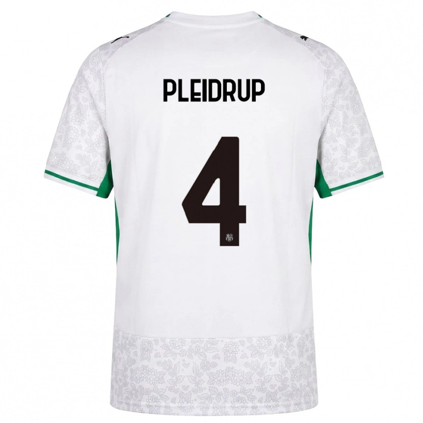 Danxen Dámské Caroline Pleidrup #4 Bílá Černá Zelená Daleko Hráčské Dresy 2026/27 Dres