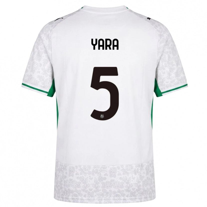 Danxen Dámské Moussa Yara #5 Bílá Černá Zelená Daleko Hráčské Dresy 2026/27 Dres