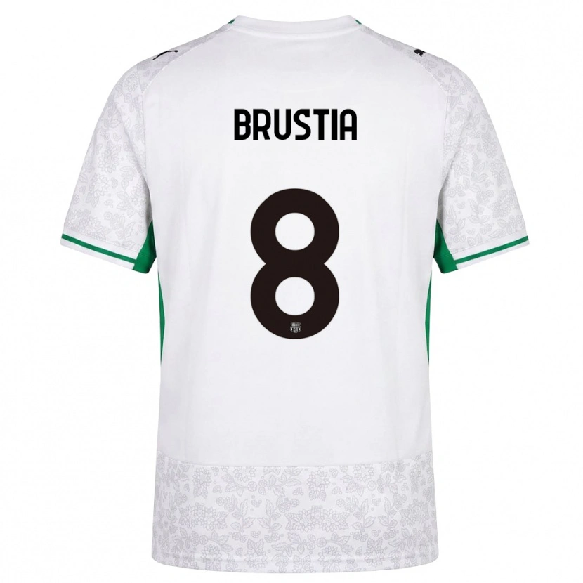 Danxen Dámské Martina Brustia #8 Bílá Černá Zelená Daleko Hráčské Dresy 2026/27 Dres